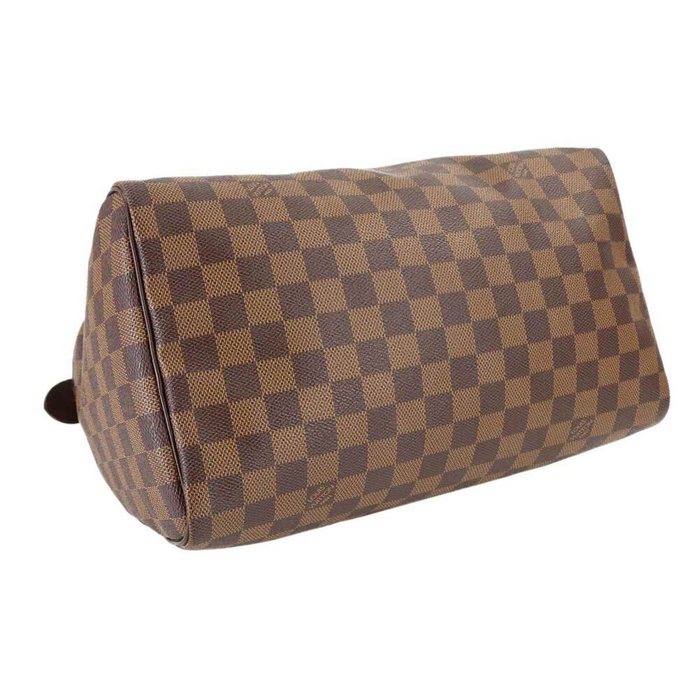 LOUIS VUITTON Authentic Brown Damier Speedy 30 Boston Bag - Picture 4 of 8